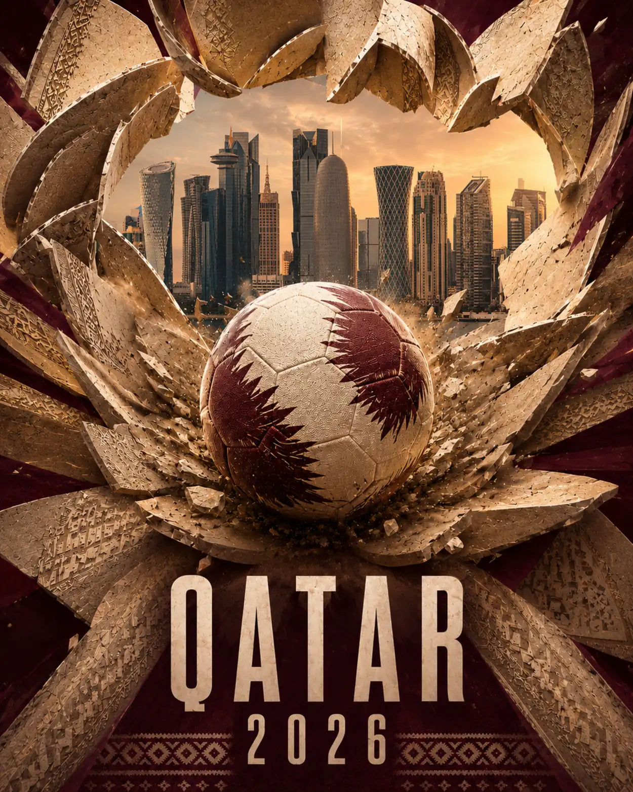 Qatar 2026 — 48 Banners