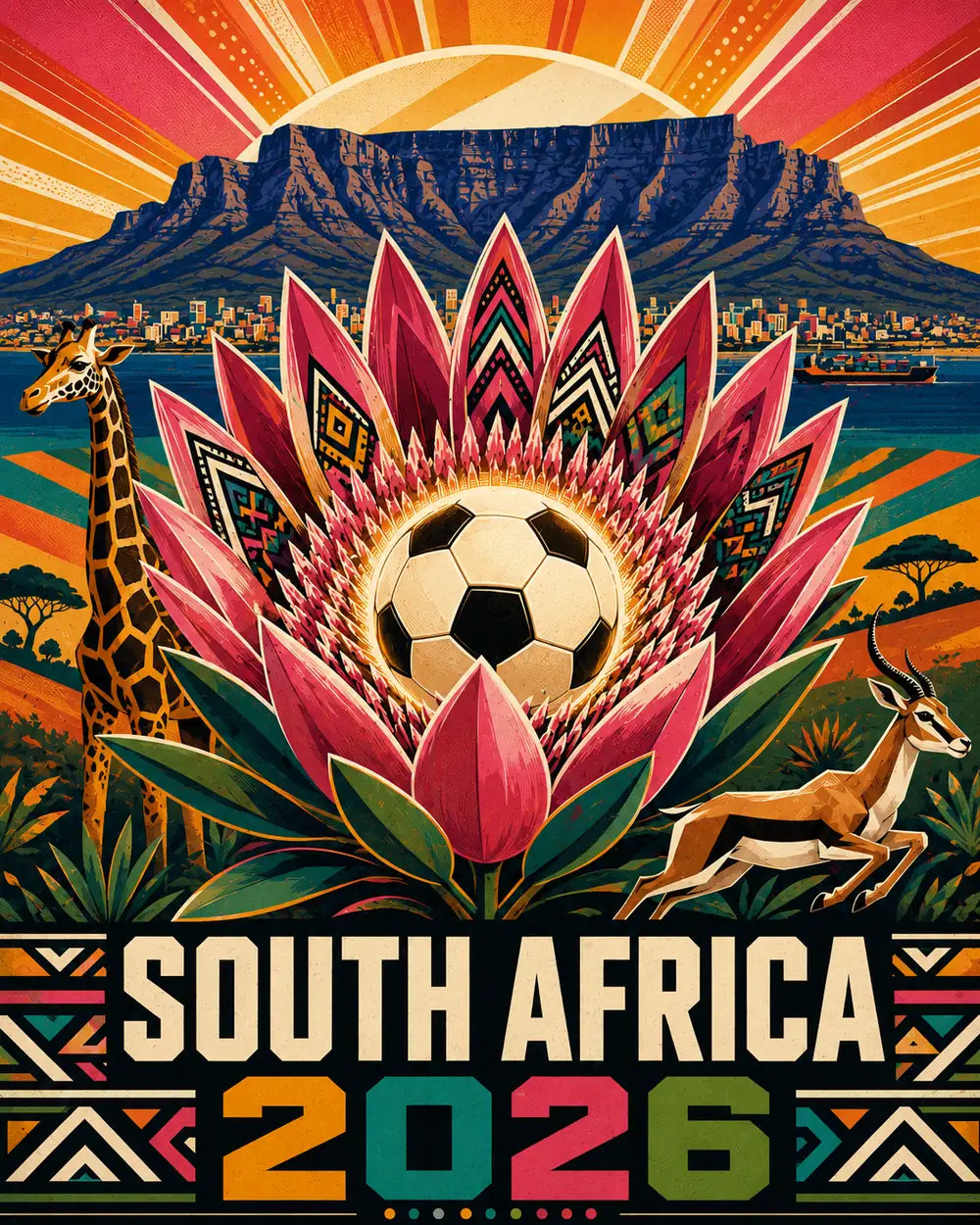South Africa 2026 — 48 Banners