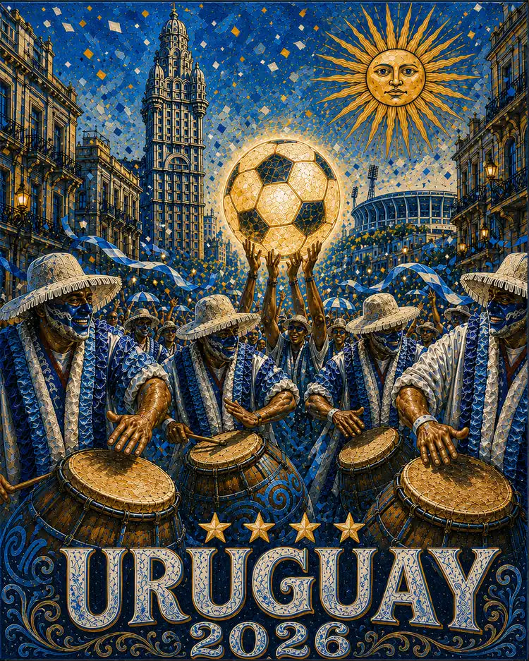 Uruguay 2026 — 48 Banners